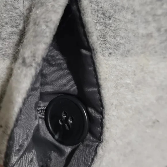 Talbots Colorblock Wool Blend Coat Small Petite - Picture 4 of 6